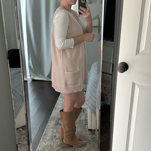 Camel Suede Scrunchie Boot Women's Pull up Boots - Picture 11 of 11